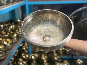 11 Inch Extra Thick Rim Handmade Lingam Bowl I Limited Edition Bowl