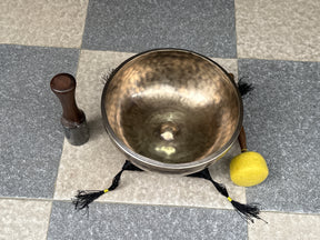 11 Inch Extra Thick Rim Handmade Lingam Bowl I Limited Edition Bowl