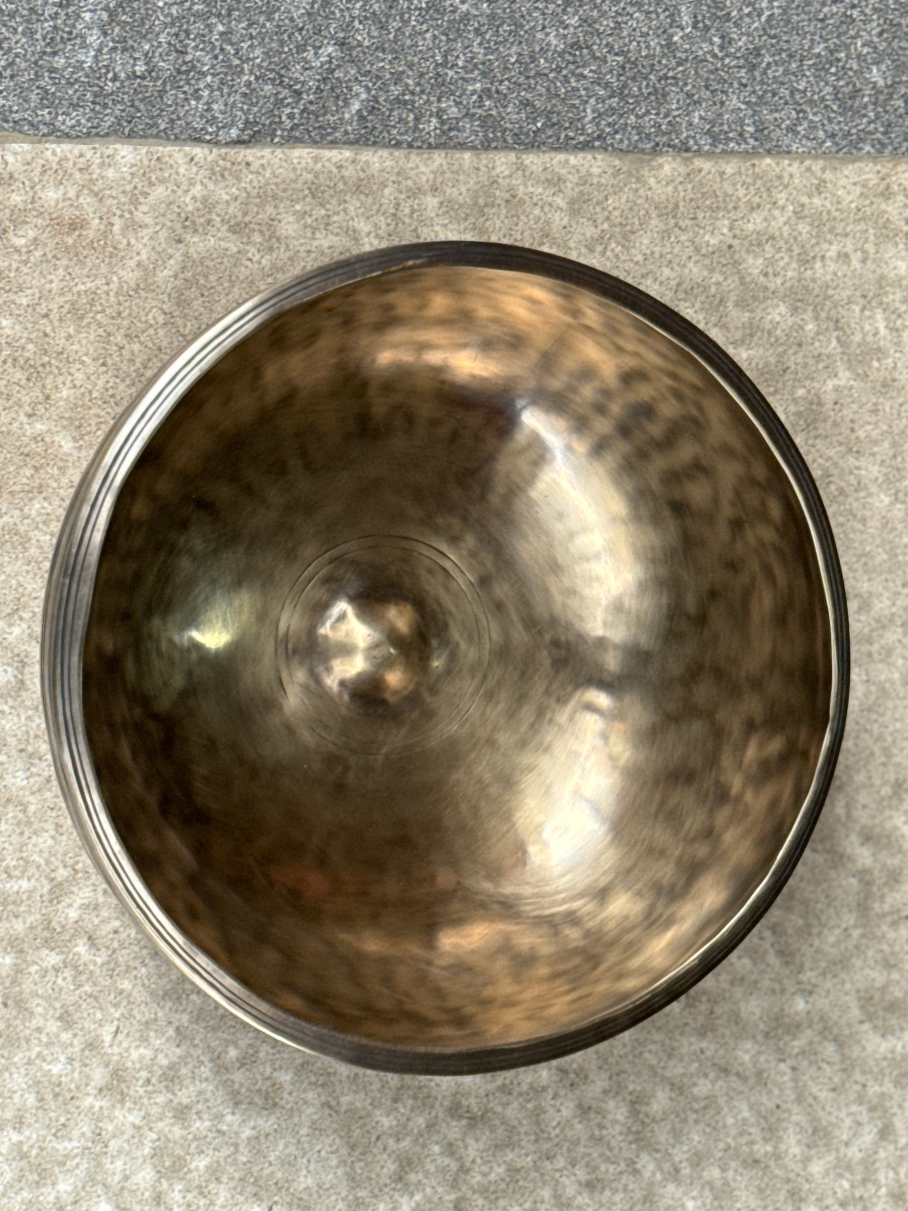 11 Inch Extra Thick Rim Handmade Lingam Bowl I Limited Edition Bowl
