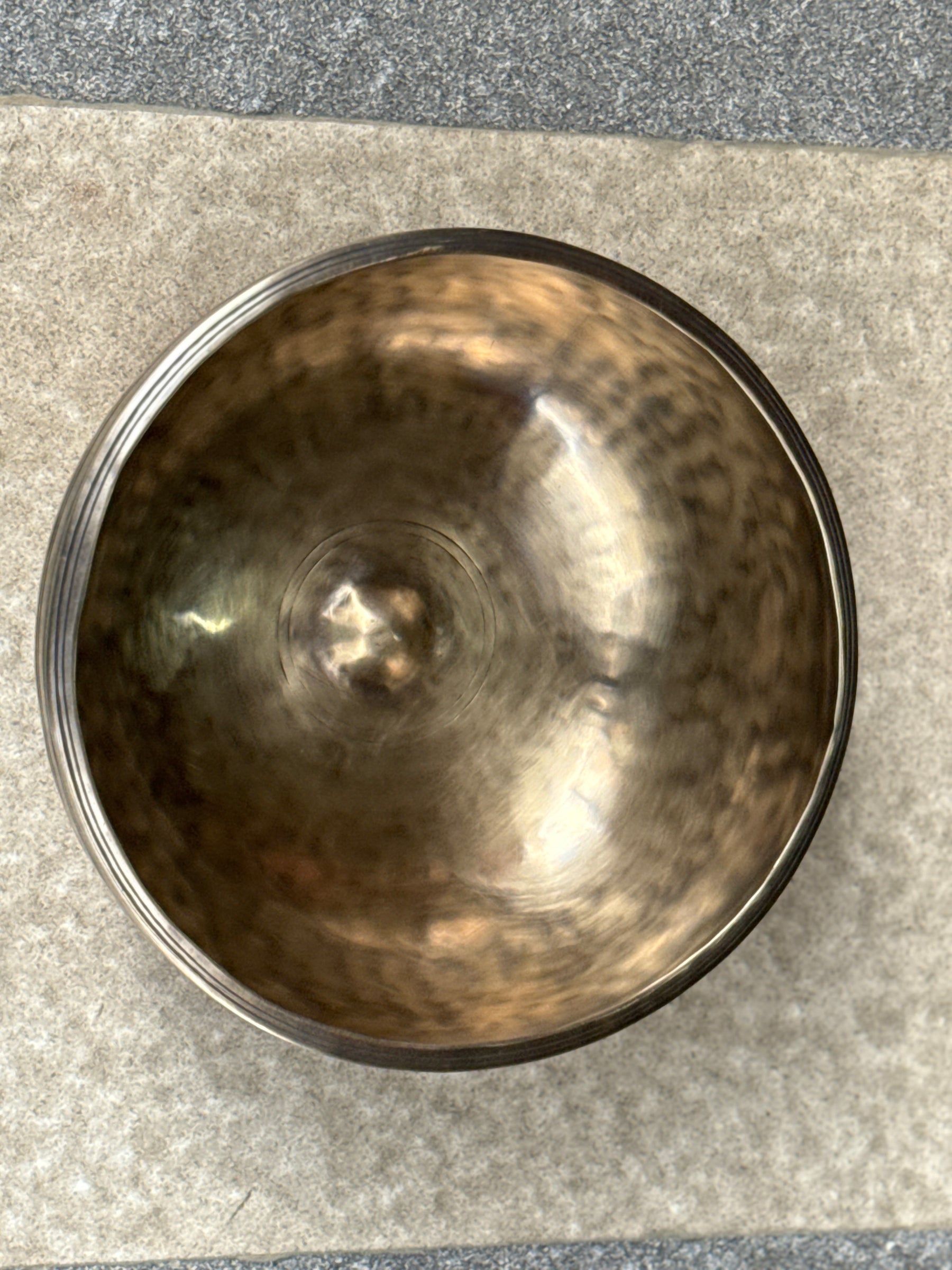 11 Inch Extra Thick Rim Handmade Lingam Bowl I Limited Edition Bowl
