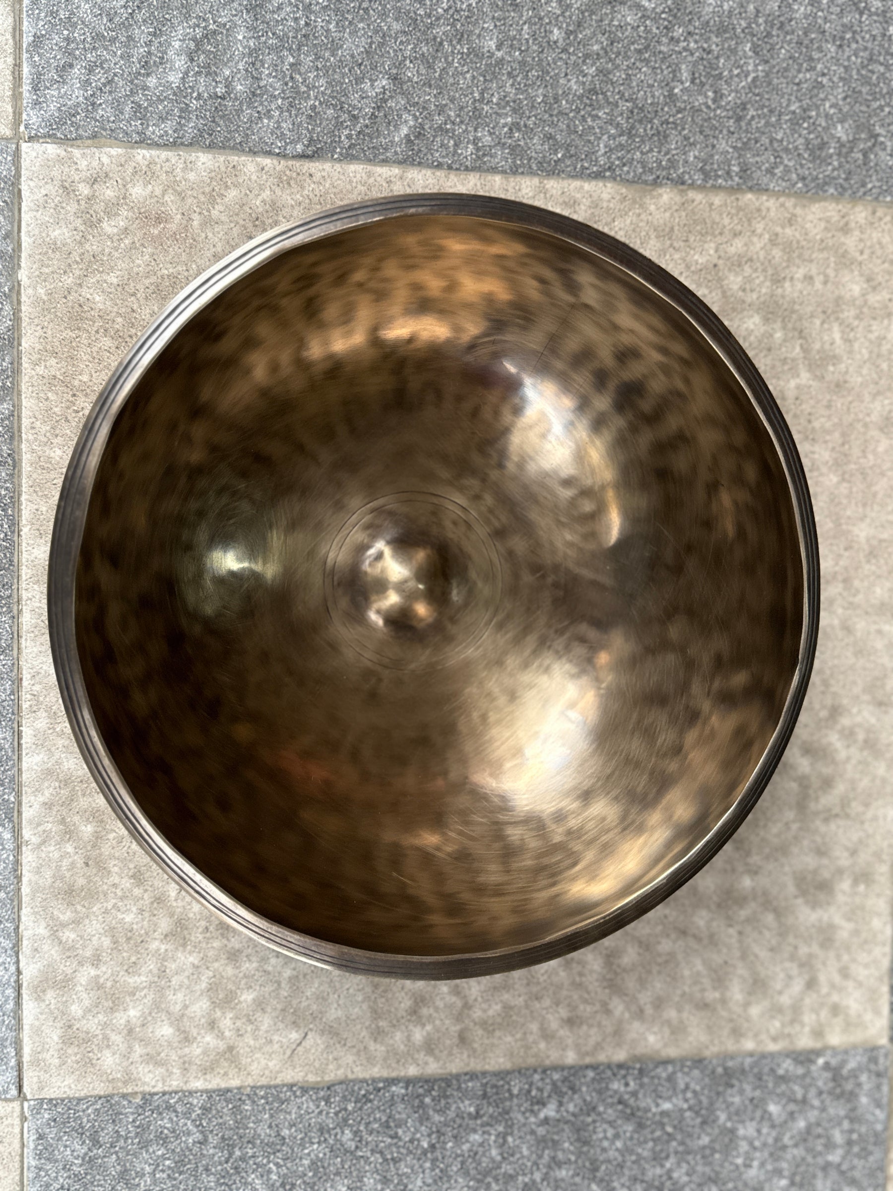 11 Inch Extra Thick Rim Handmade Lingam Bowl I Limited Edition Bowl