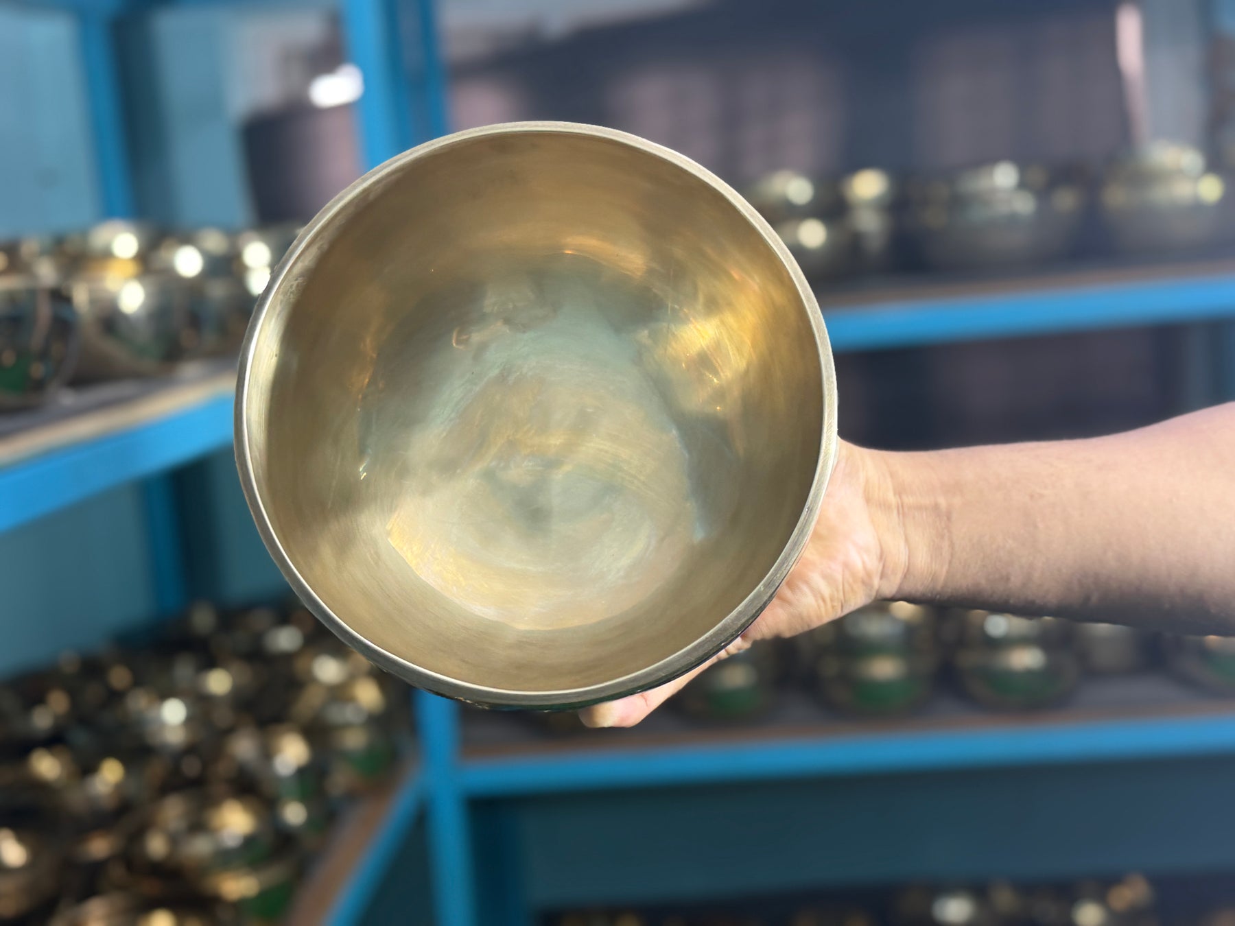 8.5 Inch Chakra Rainbow Singing Bowl. Limited Edition Run.