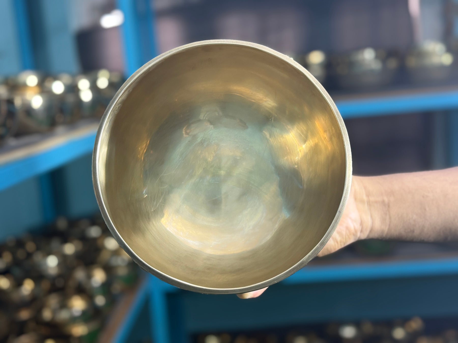 8.5 Inch Chakra Rainbow Singing Bowl. Limited Edition Run.