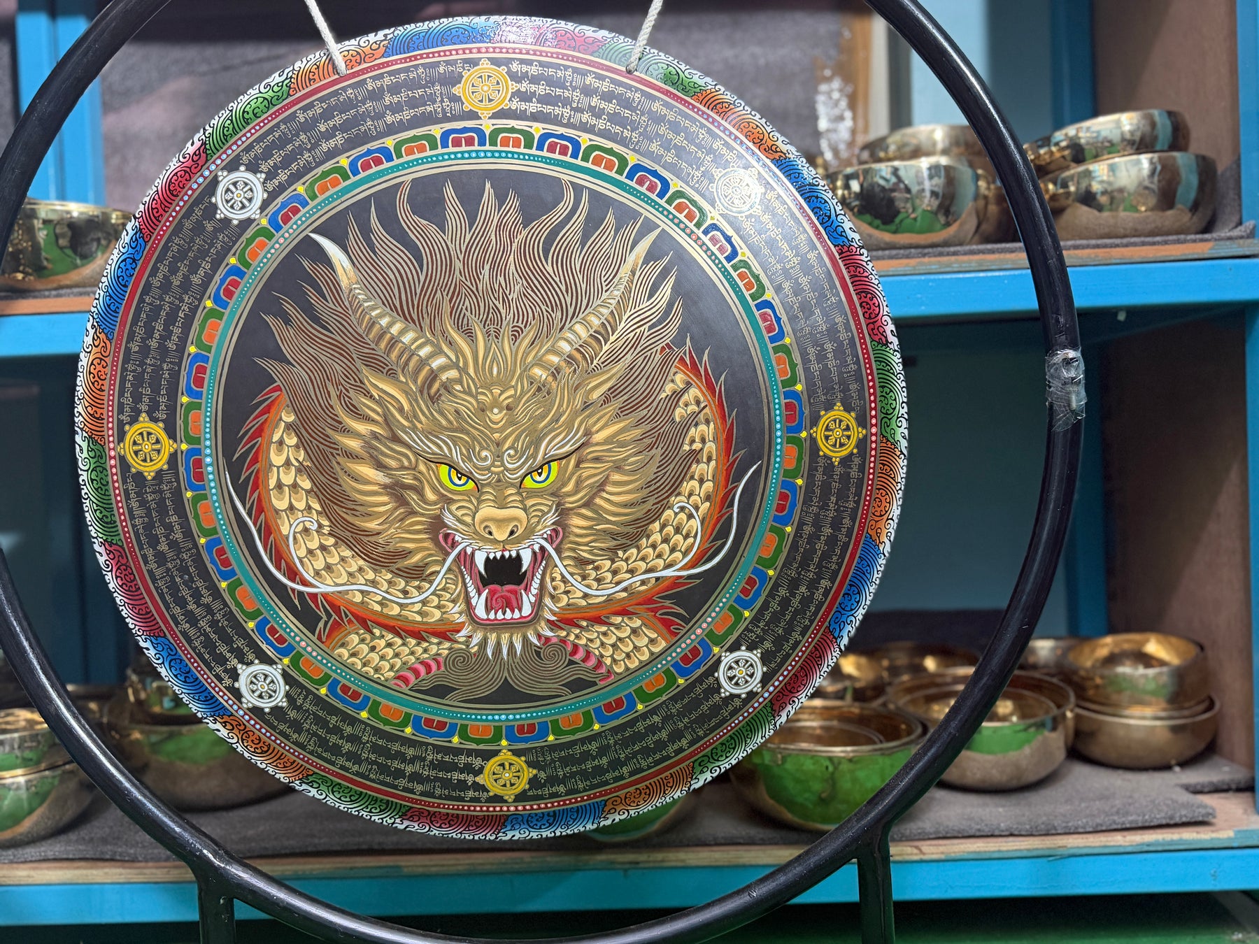26 Inch Bronze Gong Handmade In Nepal One of One 0019