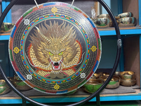 26 Inch Bronze Gong Handmade In Nepal One of One 0019