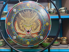 26 Inch Bronze Gong Handmade In Nepal One of One 0019