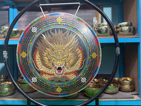 26 Inch Bronze Gong Handmade In Nepal One of One 0019