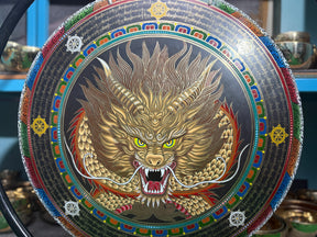 26 Inch Bronze Gong Handmade In Nepal One of One 0019