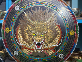 26 Inch Bronze Gong Handmade In Nepal One of One 0019