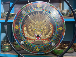 26 Inch Bronze Gong Handmade In Nepal One of One 0019