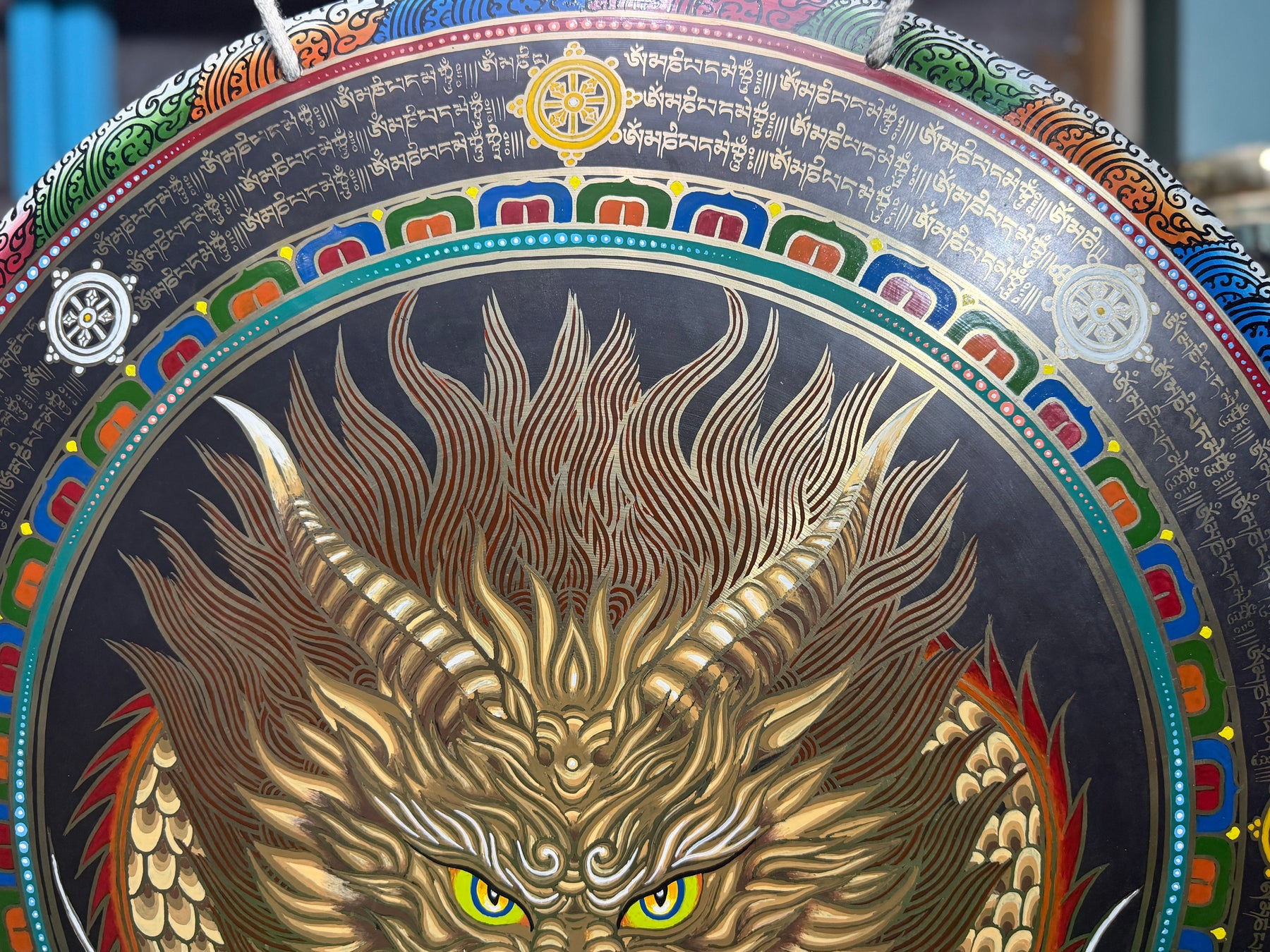 26 Inch Bronze Gong Handmade In Nepal One of One 0019
