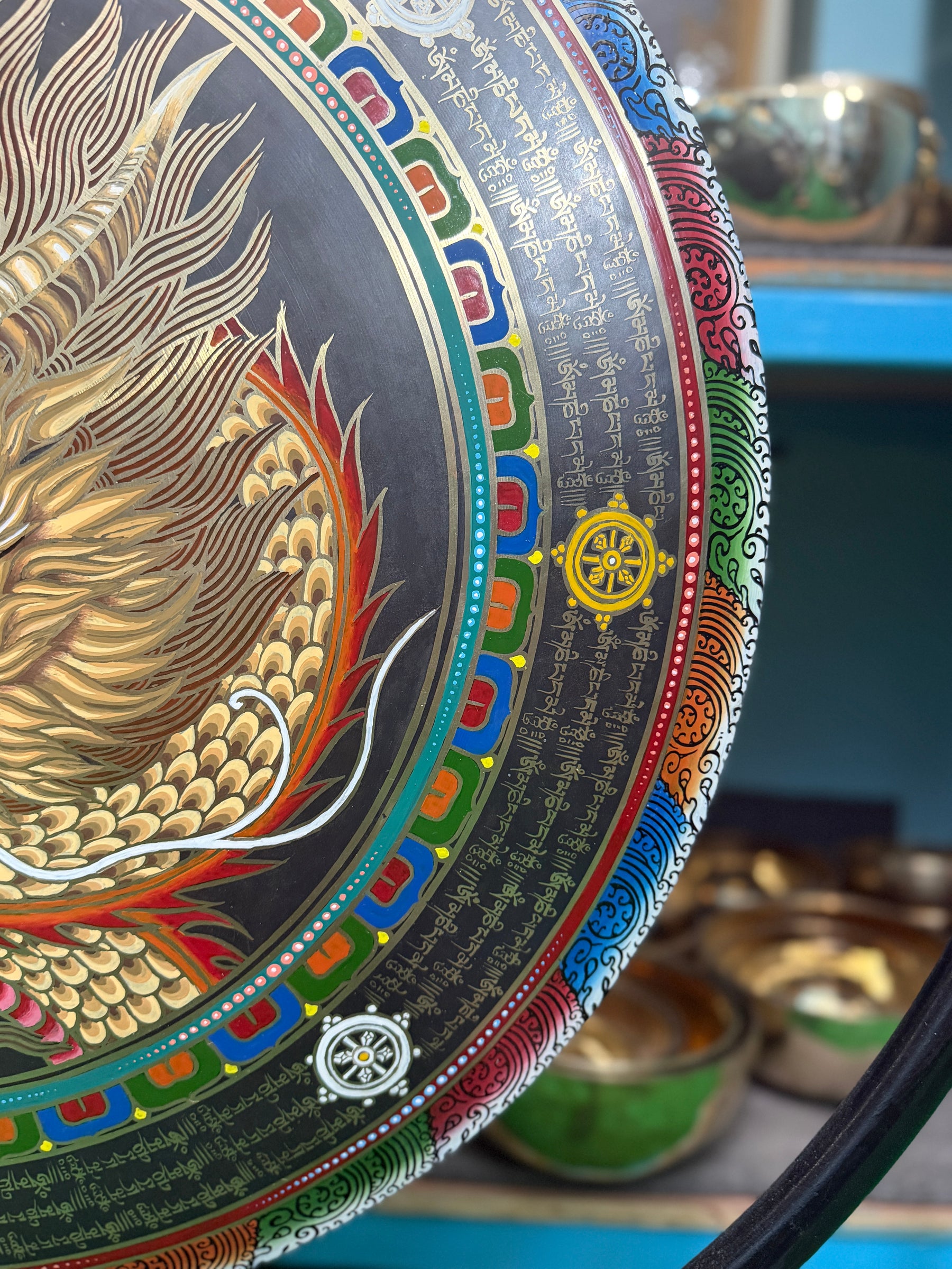 26 Inch Bronze Gong Handmade In Nepal One of One 0019