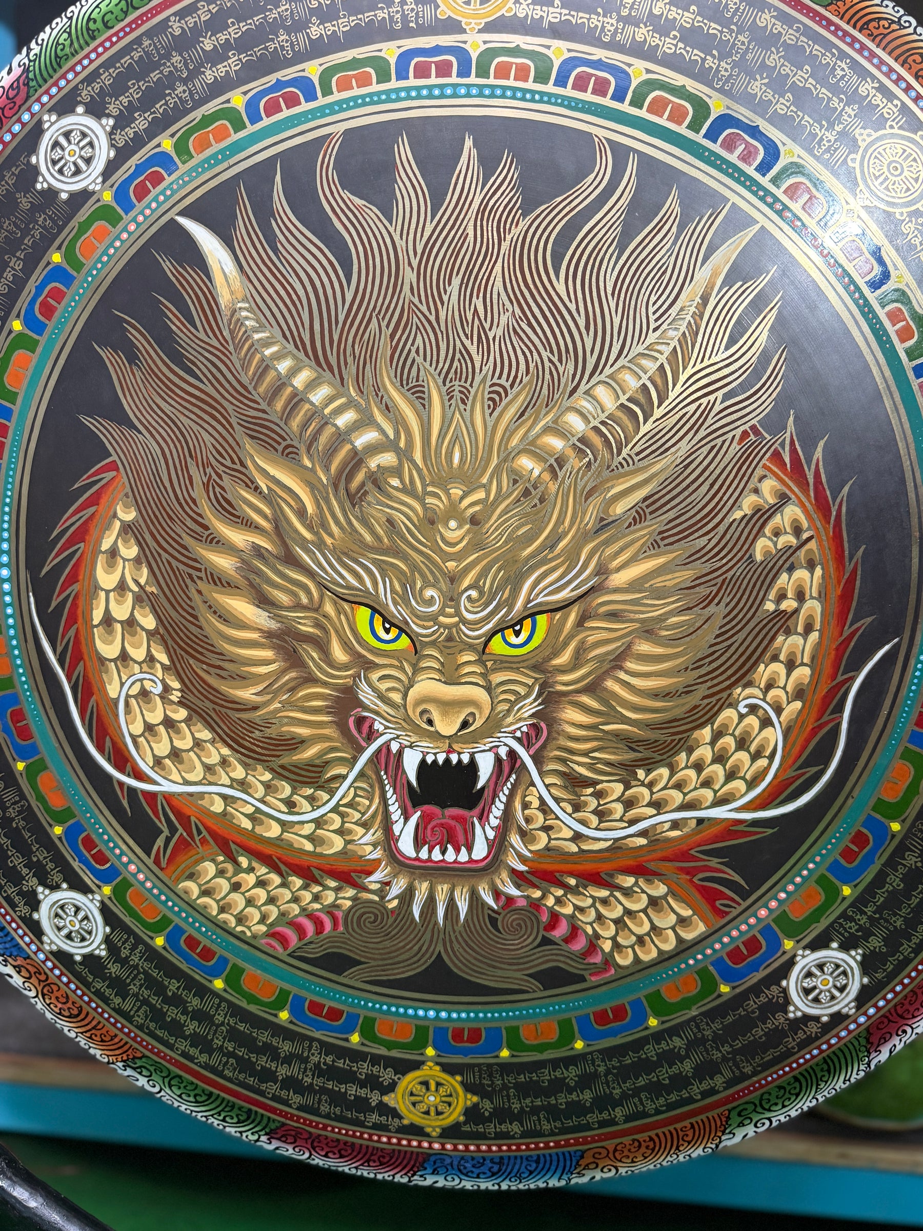 26 Inch Bronze Gong Handmade In Nepal One of One 0019
