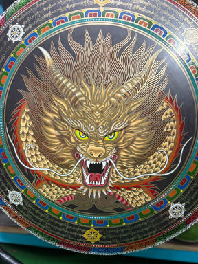 26 Inch Bronze Gong Handmade In Nepal One of One 0019