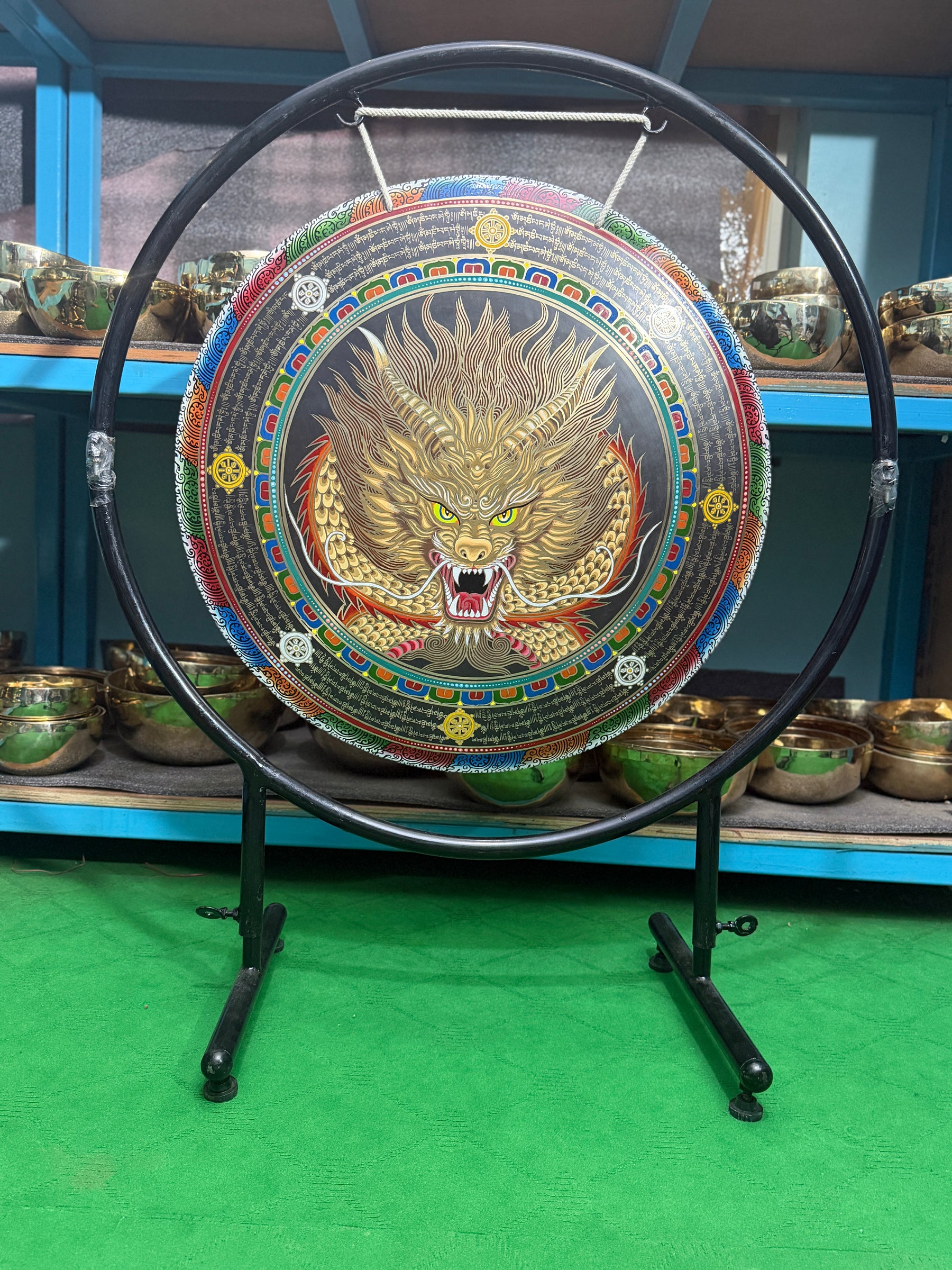 26 Inch Bronze Gong Handmade In Nepal One of One 0019