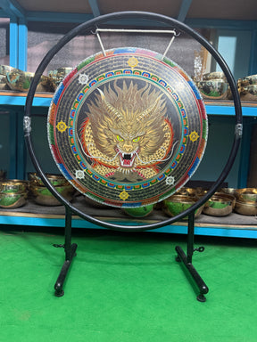 26 Inch Bronze Gong Handmade In Nepal One of One 0019
