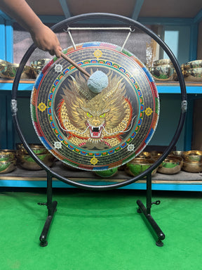 26 Inch Bronze Gong Handmade In Nepal One of One 0019