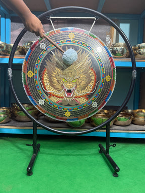 26 Inch Bronze Gong Handmade In Nepal One of One 0019