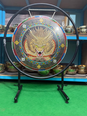 26 Inch Bronze Gong Handmade In Nepal One of One 0019