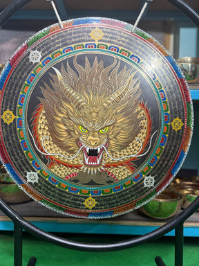 26 Inch Bronze Gong Handmade In Nepal One of One 0019