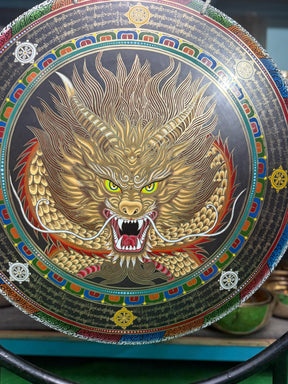 26 Inch Bronze Gong Handmade In Nepal One of One 0019