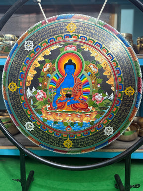 26 Inch Bronze Gong Handmade In Nepal One of One 0020