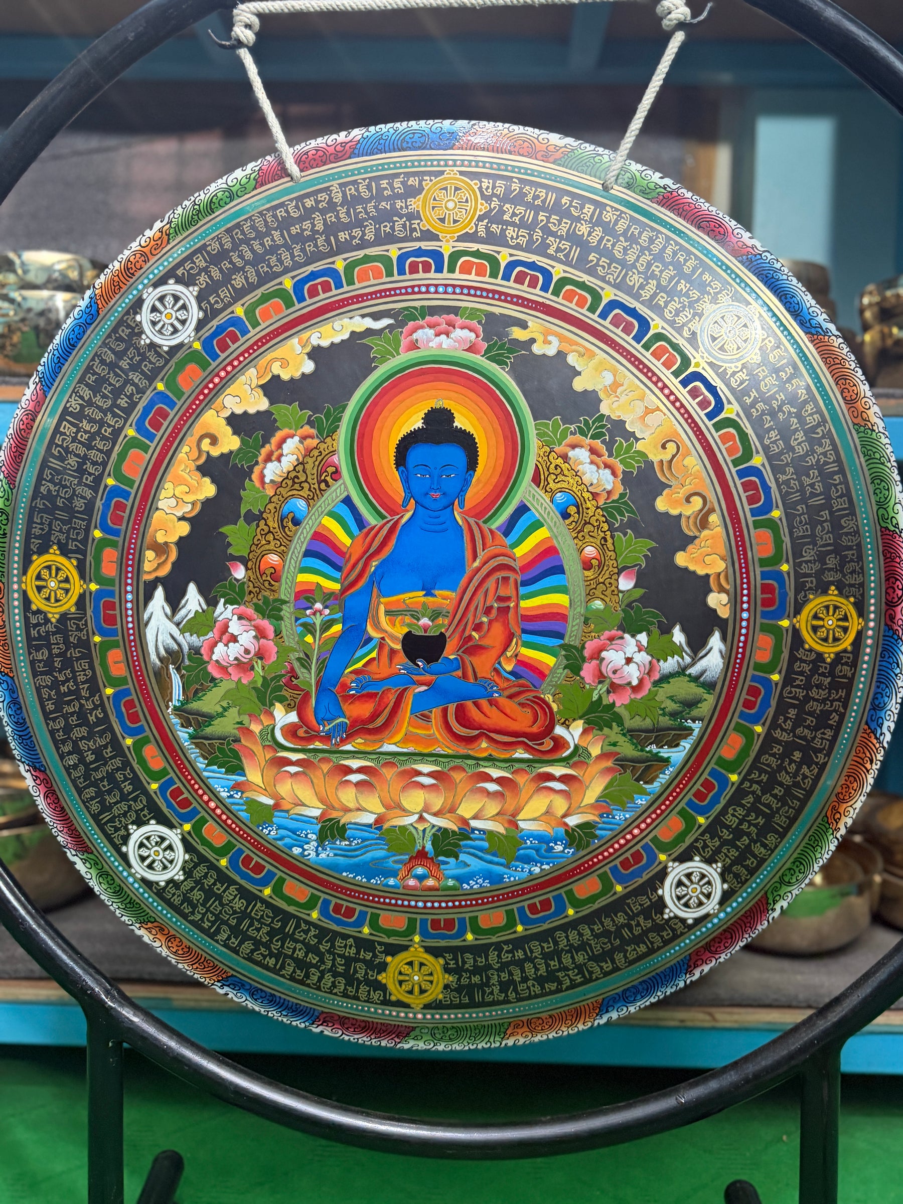 26 Inch Bronze Gong Handmade In Nepal One of One 0020