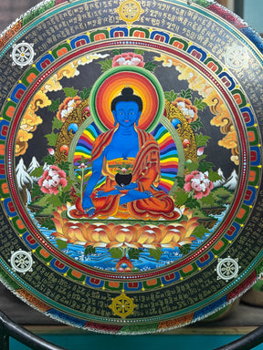 26 Inch Bronze Gong Handmade In Nepal One of One 0020
