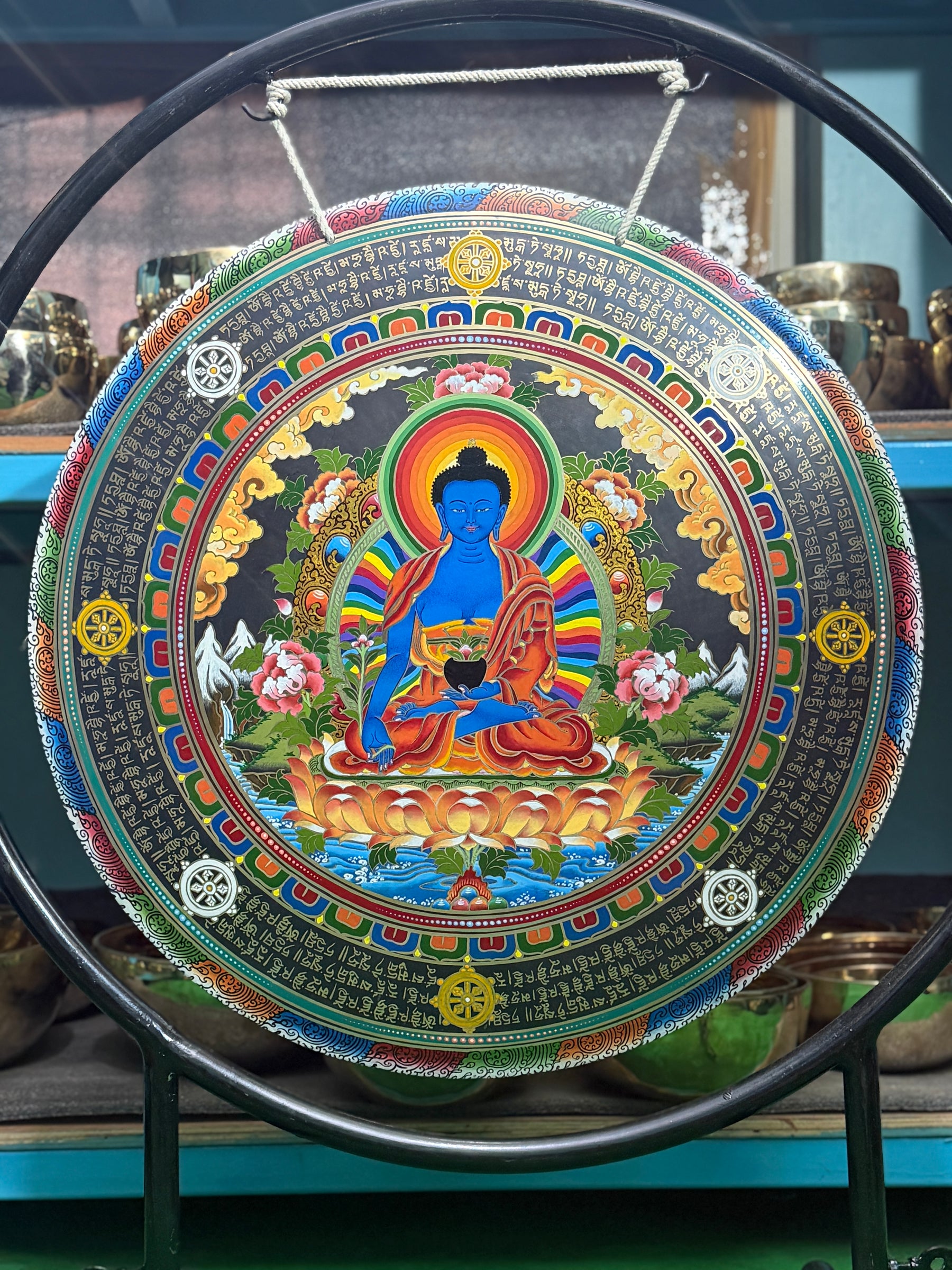 26 Inch Bronze Gong Handmade In Nepal One of One 0020