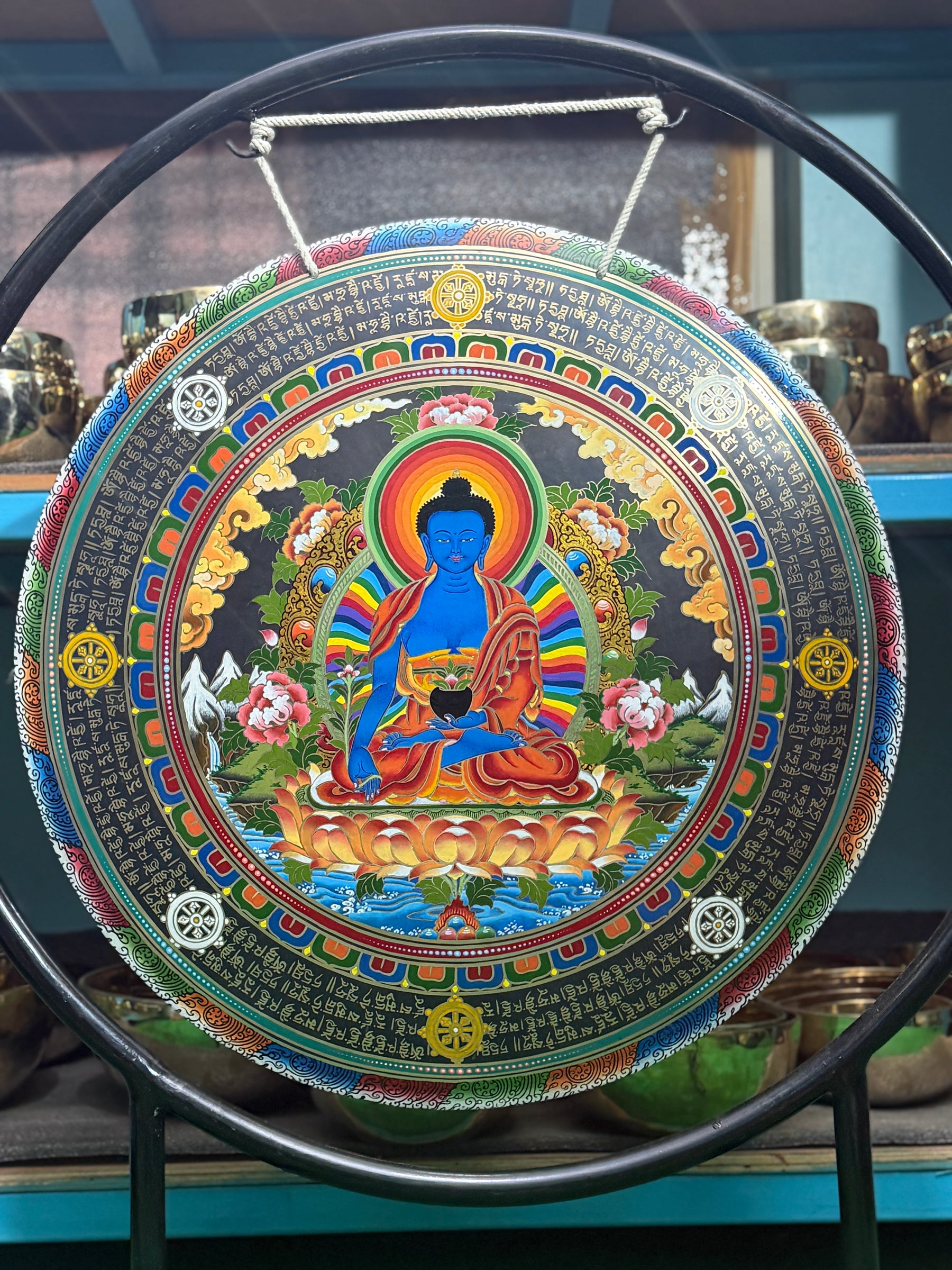 26 Inch Bronze Gong Handmade In Nepal One of One 0020