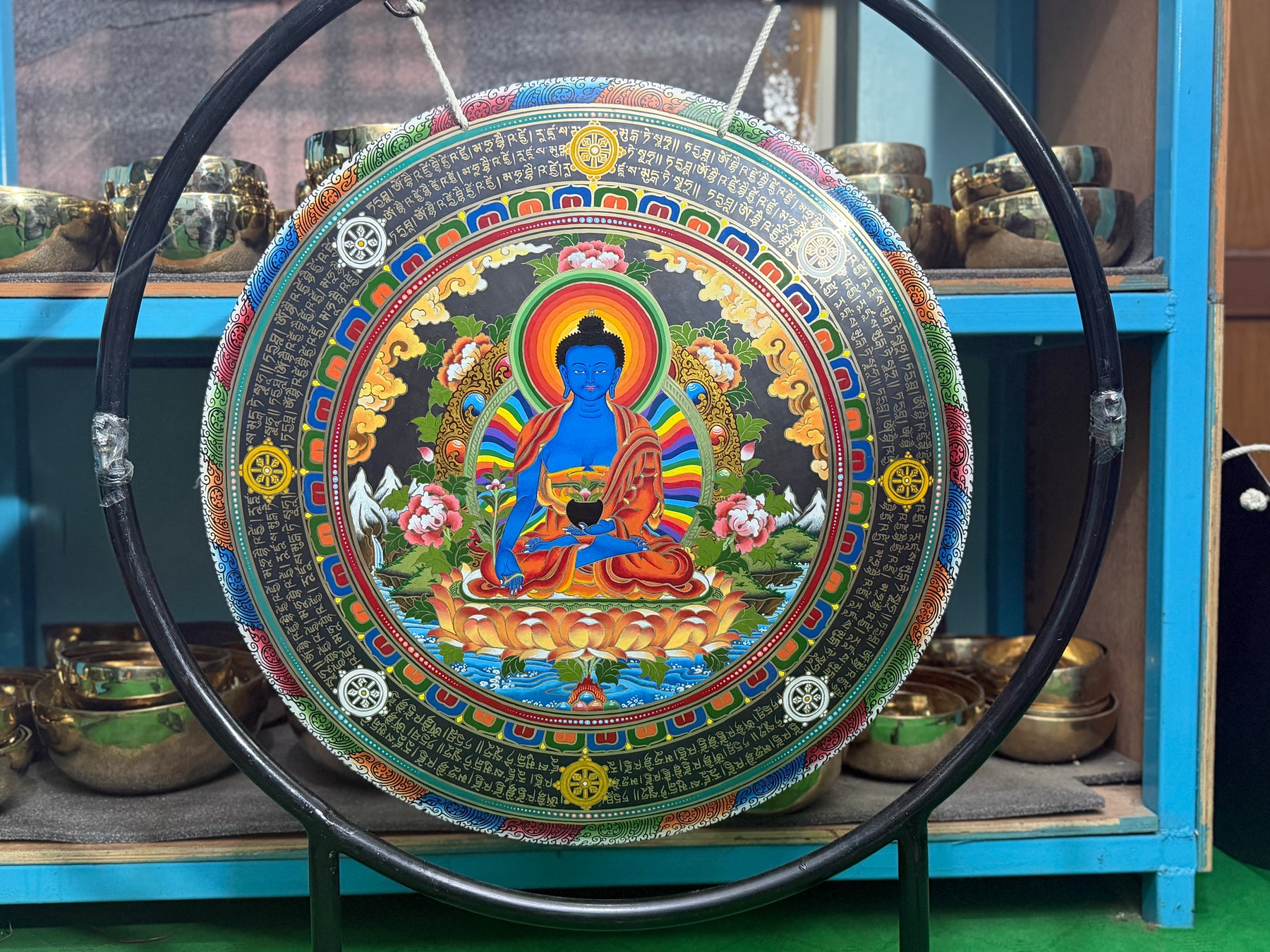 26 Inch Bronze Gong Handmade In Nepal One of One 0020