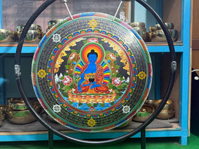 26 Inch Bronze Gong Handmade In Nepal One of One 0020