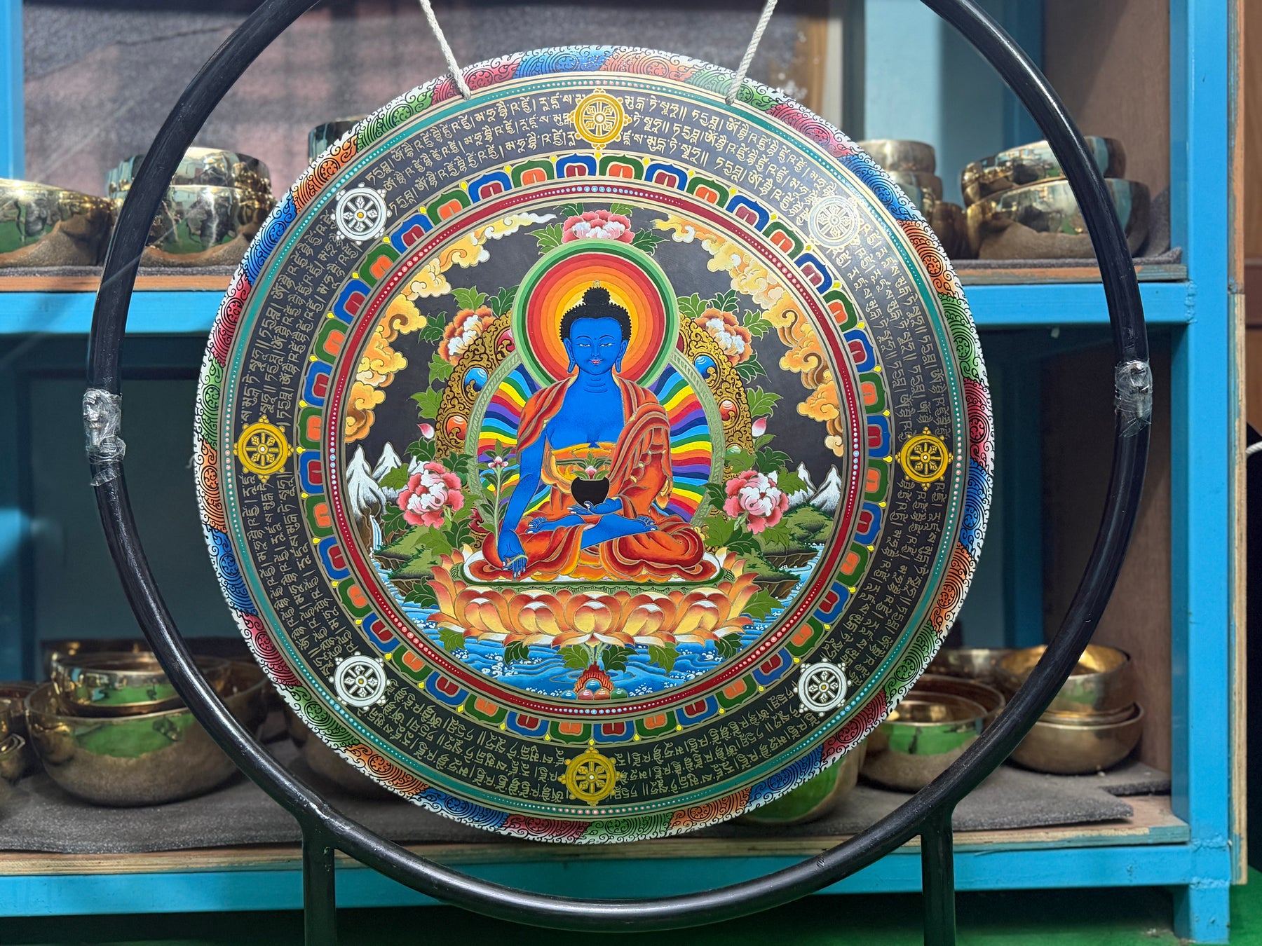 26 Inch Bronze Gong Handmade In Nepal One of One 0020