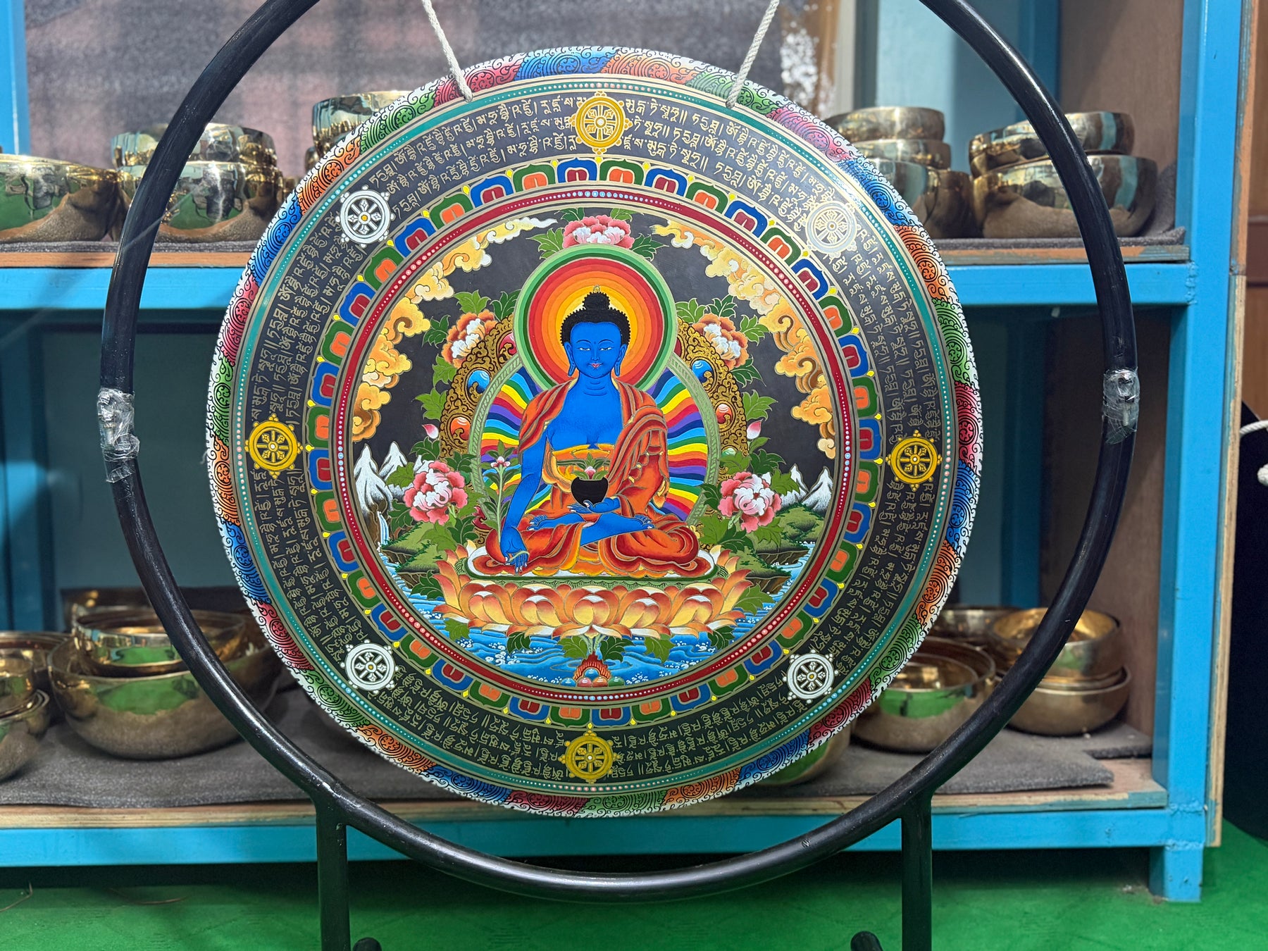 26 Inch Bronze Gong Handmade In Nepal One of One 0020