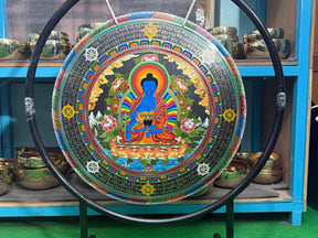 26 Inch Bronze Gong Handmade In Nepal One of One 0020