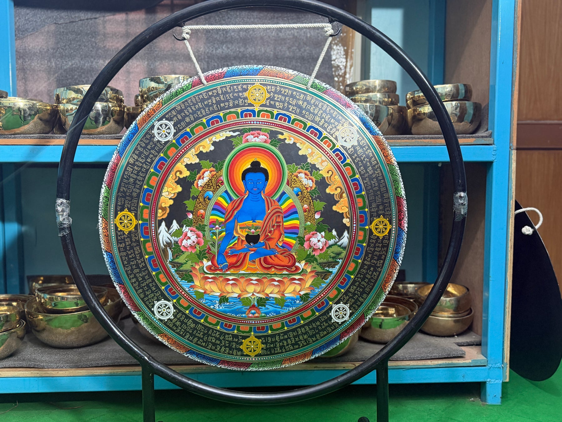 26 Inch Bronze Gong Handmade In Nepal One of One 0020