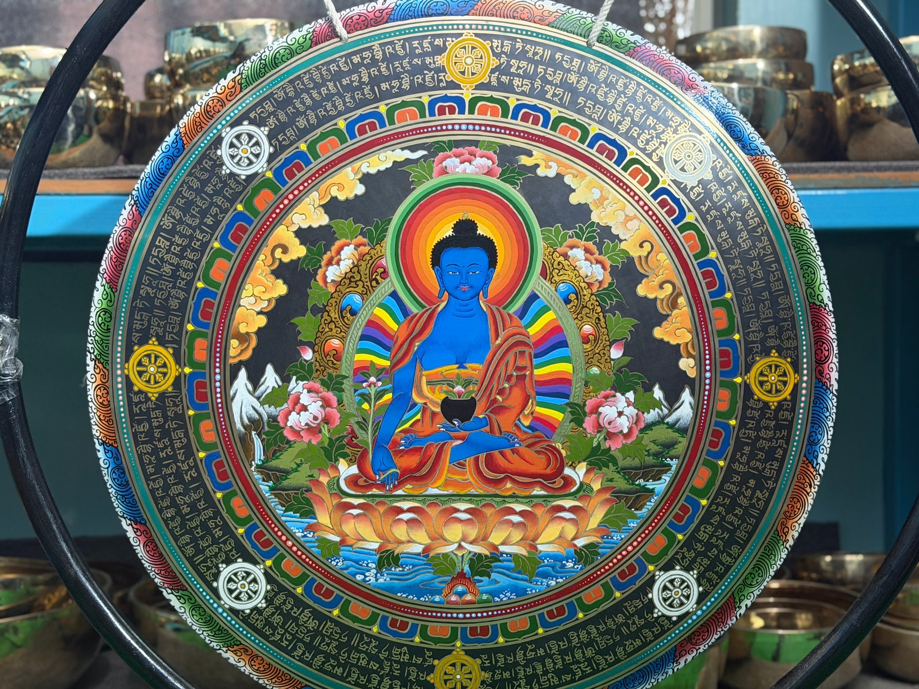 26 Inch Bronze Gong Handmade In Nepal One of One 0020