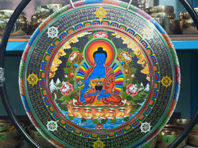26 Inch Bronze Gong Handmade In Nepal One of One 0020
