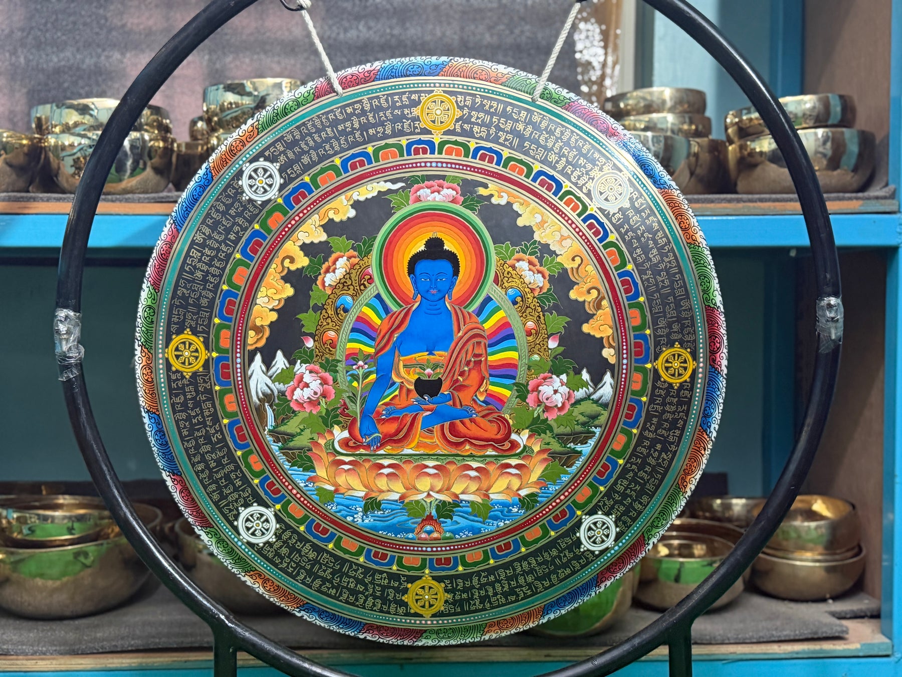 26 Inch Bronze Gong Handmade In Nepal One of One 0020