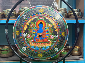 26 Inch Bronze Gong Handmade In Nepal One of One 0020