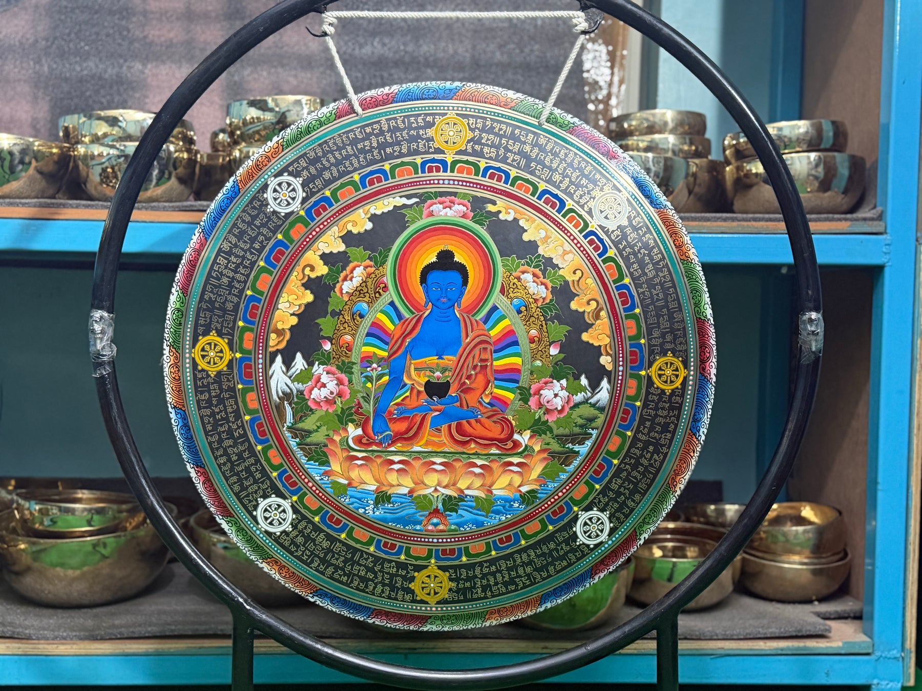 26 Inch Bronze Gong Handmade In Nepal One of One 0020