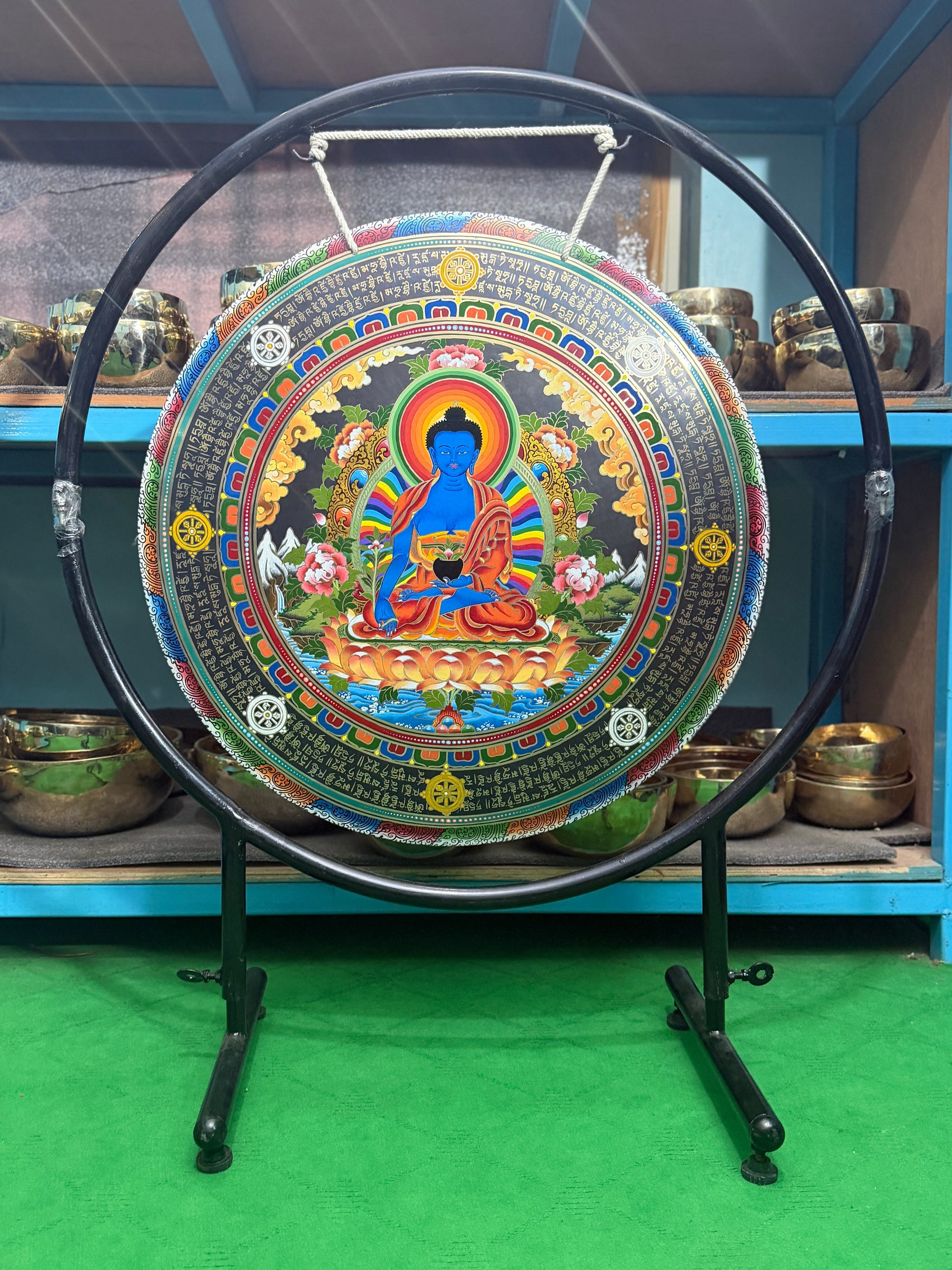 26 Inch Bronze Gong Handmade In Nepal One of One 0020