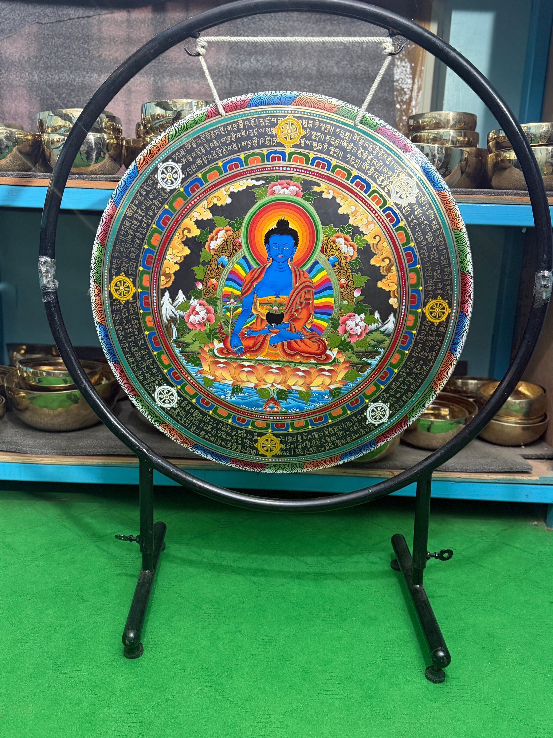 26 Inch Bronze Gong Handmade In Nepal One of One 0020