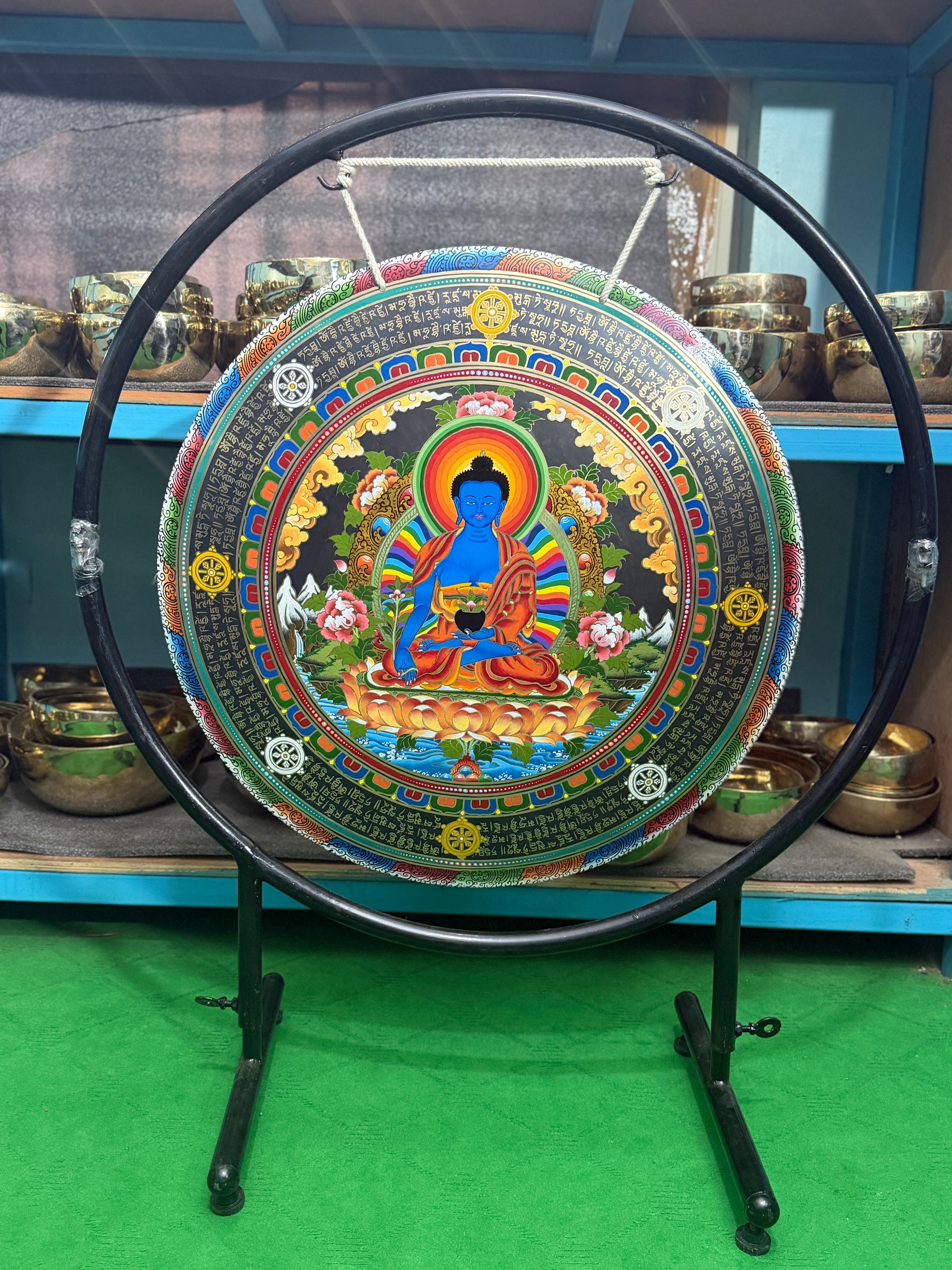 26 Inch Bronze Gong Handmade In Nepal One of One 0020