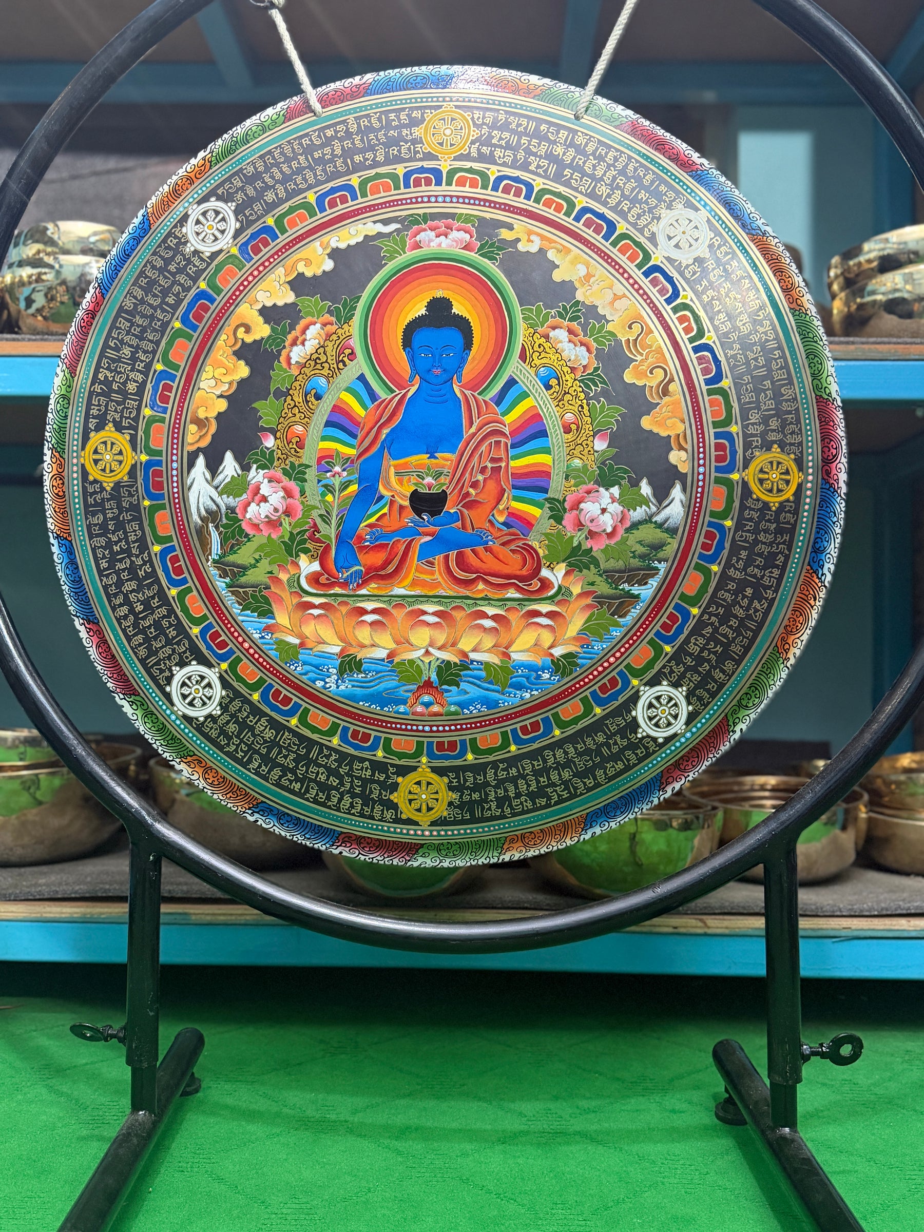 26 Inch Bronze Gong Handmade In Nepal One of One 0020