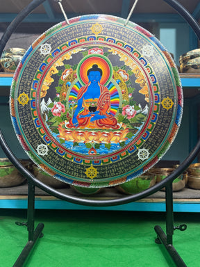 26 Inch Bronze Gong Handmade In Nepal One of One 0020