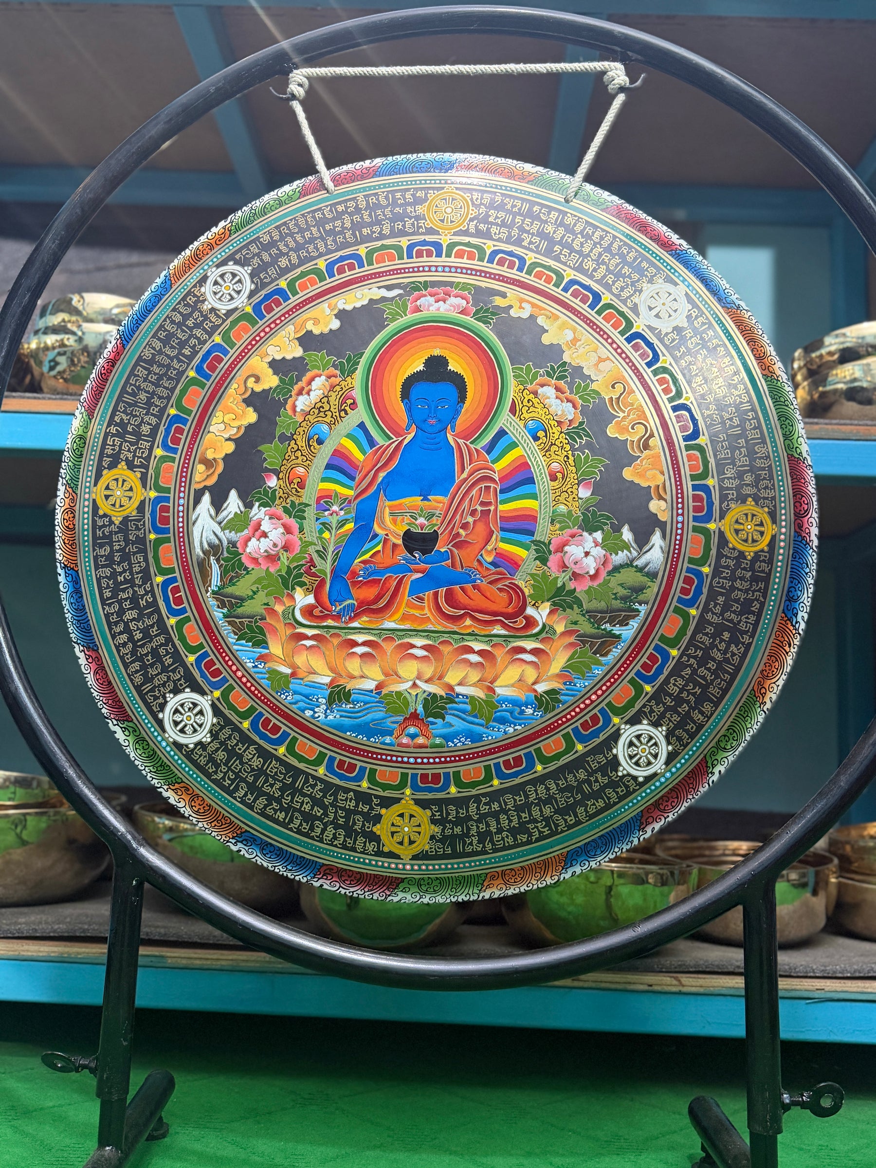 26 Inch Bronze Gong Handmade In Nepal One of One 0020