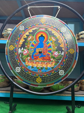 26 Inch Bronze Gong Handmade In Nepal One of One 0020