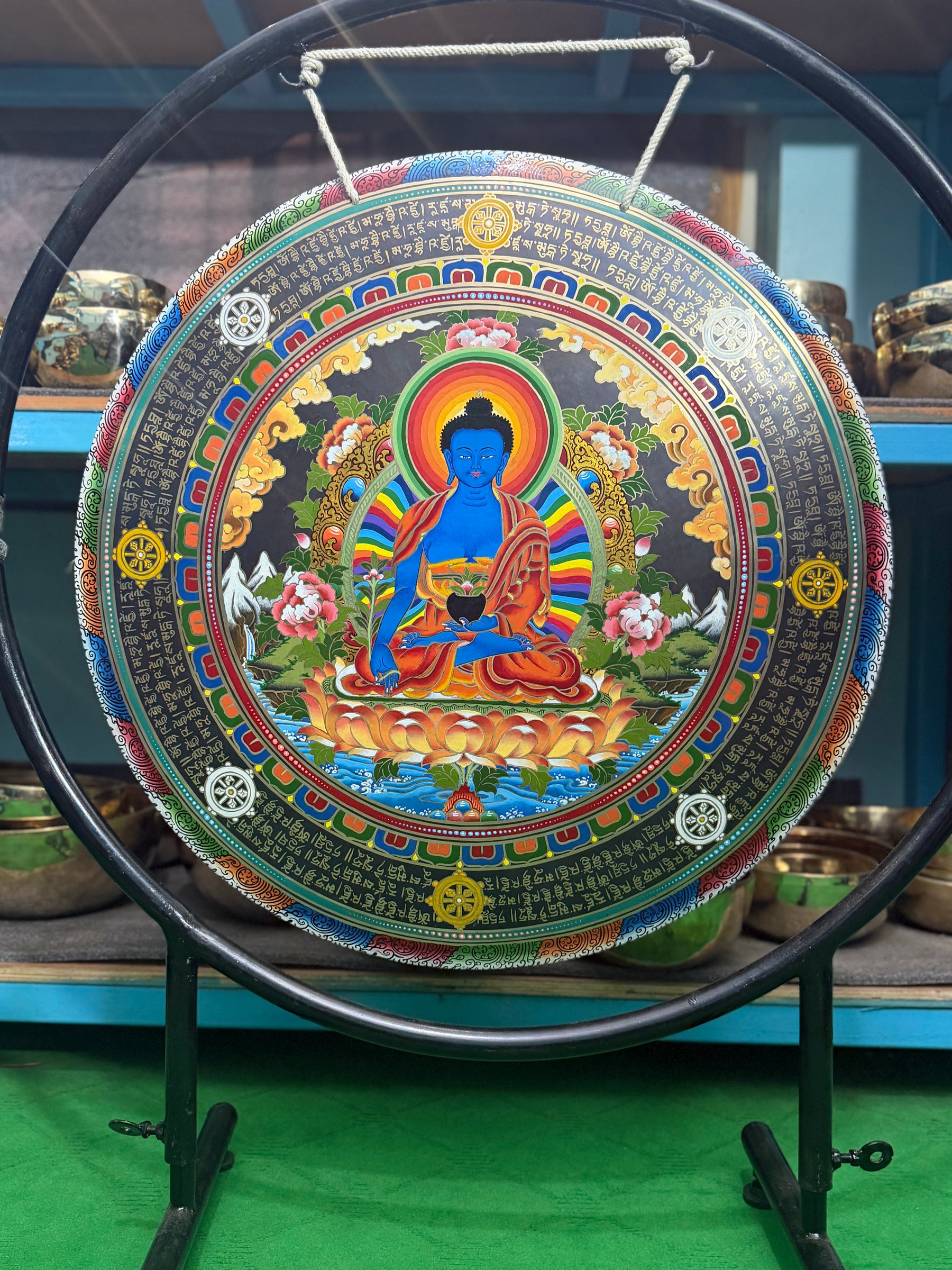 26 Inch Bronze Gong Handmade In Nepal One of One 0020