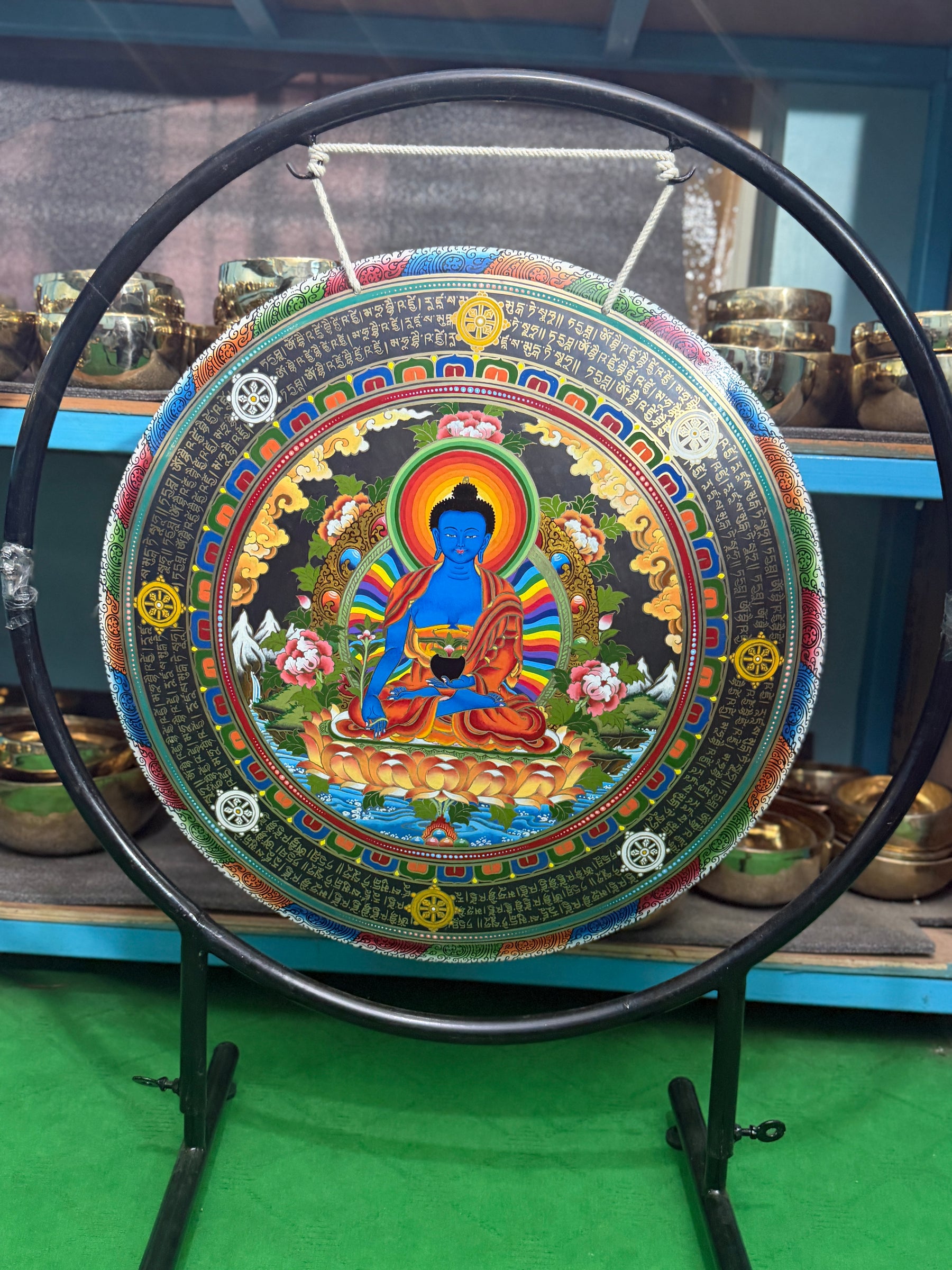 26 Inch Bronze Gong Handmade In Nepal One of One 0020